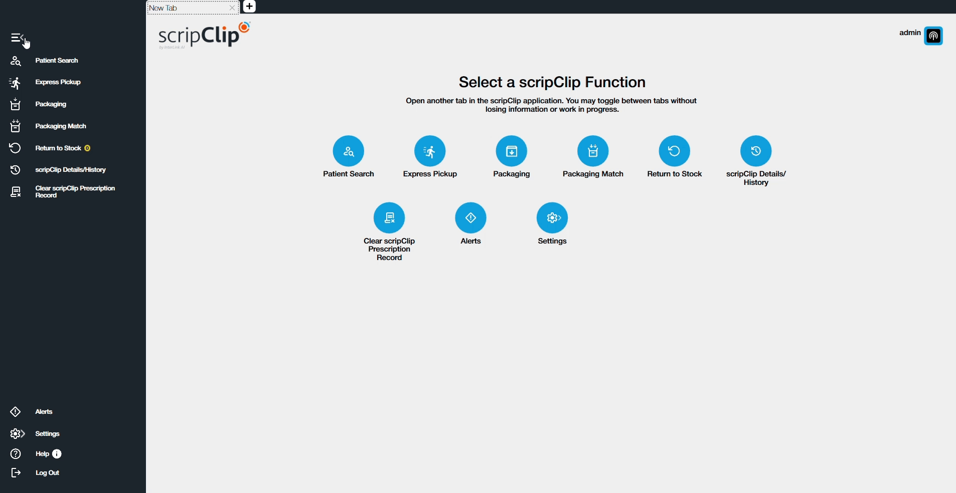 Navigate to Patient Search